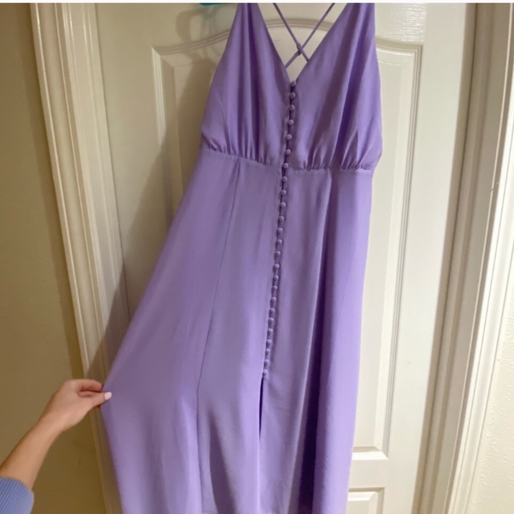 Purple vici dress